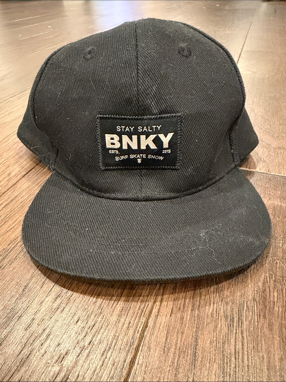 Binky Bro Black Toddler Snapback Hat - C39-125